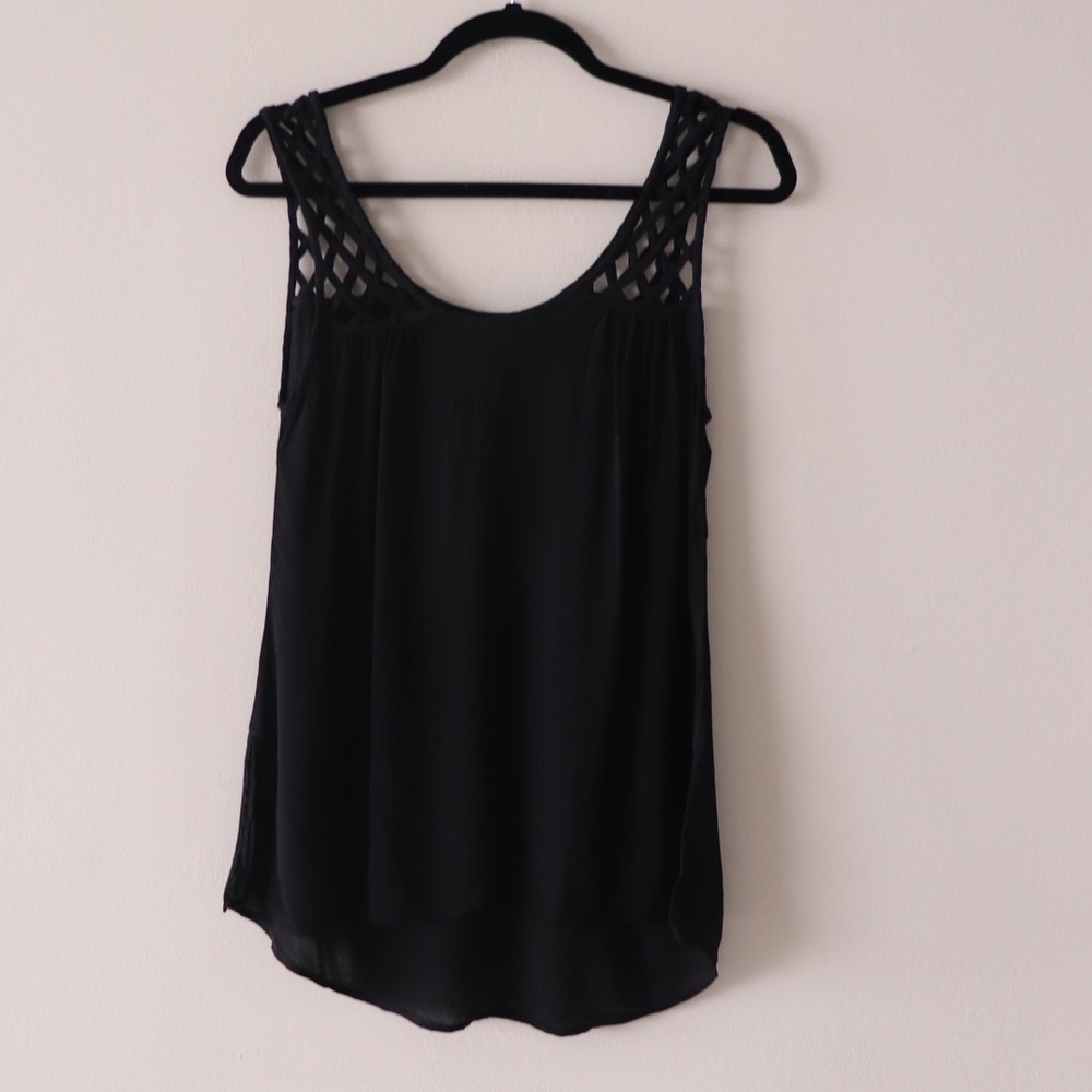 Lattice Tank Top by Yoana Baraschi